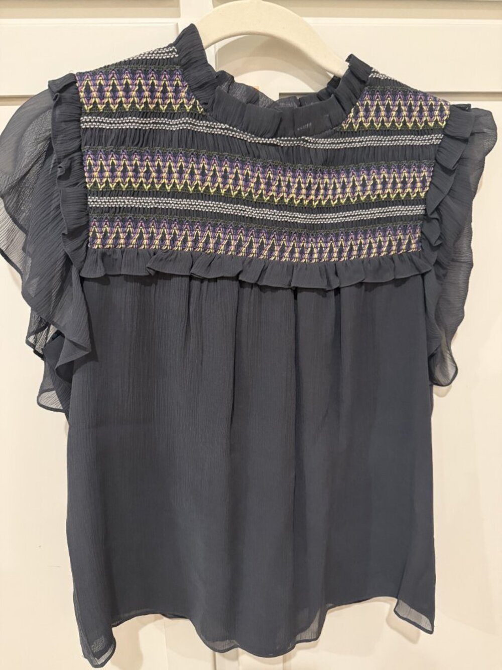 Marie Oliver Smocked Top